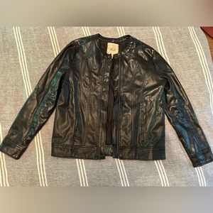 JACK vintage leather jacket size S
